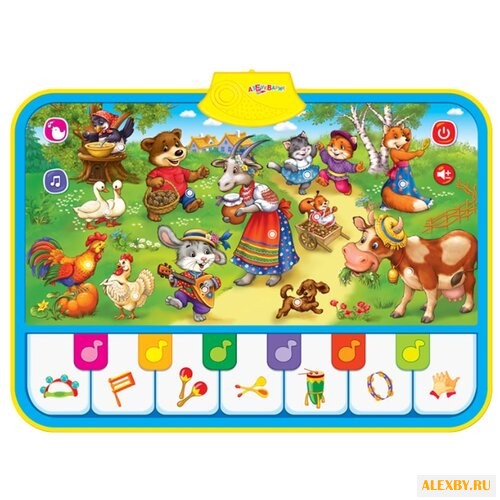 Музыкальный коврик Азбукварик