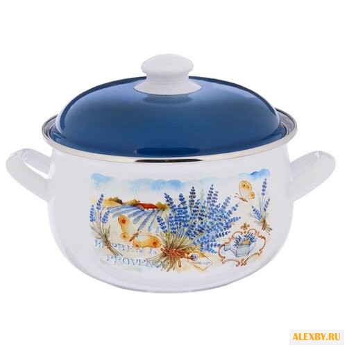 Кастрюля Интерос Лаванда 4 л