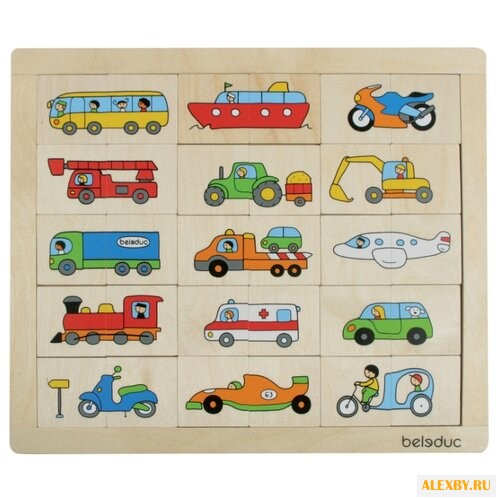 Рамка-вкладыш Beleduc Транспорт