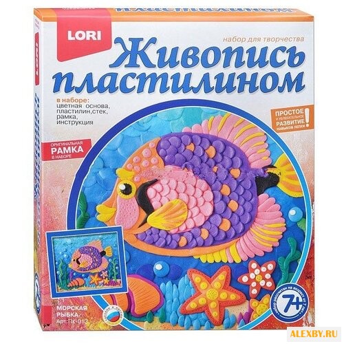 Пластилин LORI Живопись