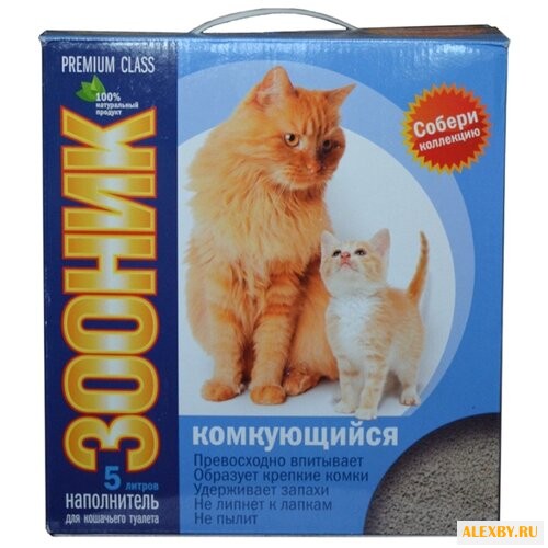 Наполнитель Зооник Комкующийся