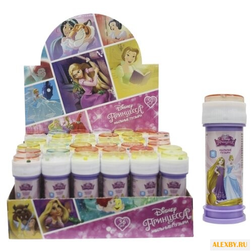 Мыльные пузыри 1 TOY Принцессы