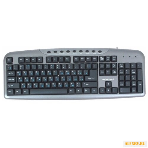 Клавиатура NAKATOMI KN-11U Grey