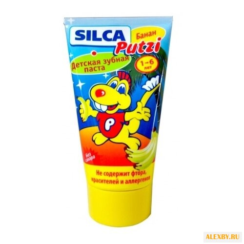 Зубная паста SILCA Putzi Банан