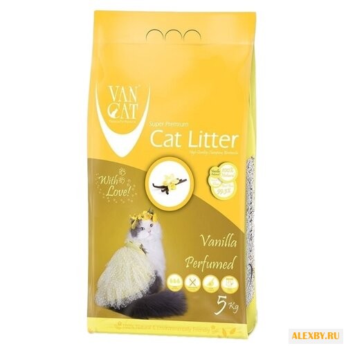 Наполнитель Van Cat Vanilla 5 кг