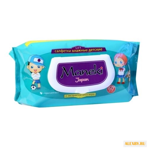 Влажные салфетки Maneki Kaiteki