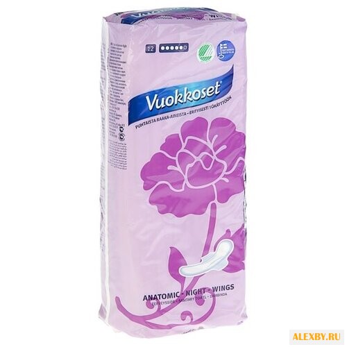 Vuokkoset прокладки Anatomic