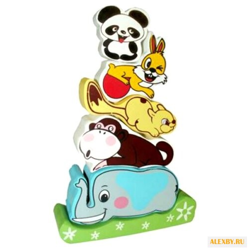 Пирамидка Лесная Сказка Слоник