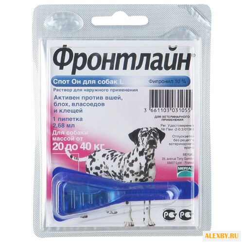 Фронтлайн Merial Спот-Он L