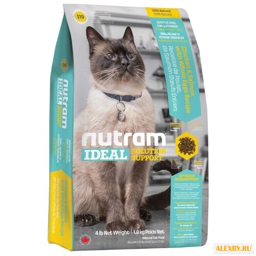 Корм для кошек Nutram I19 Для