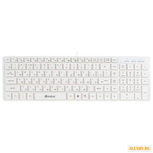 Клавиатура Intro KM490 White USB