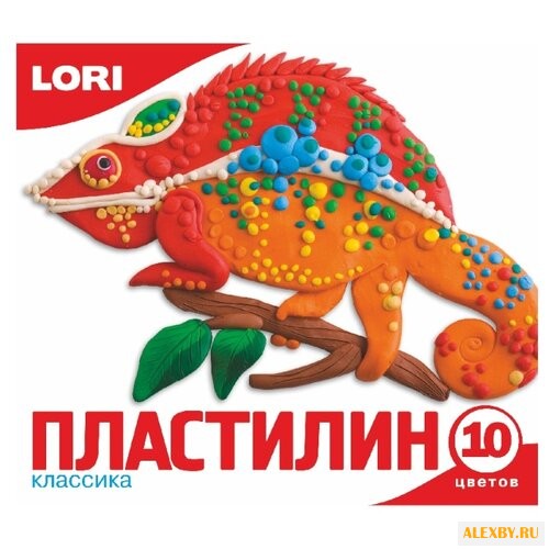 Пластилин LORI Классика 10