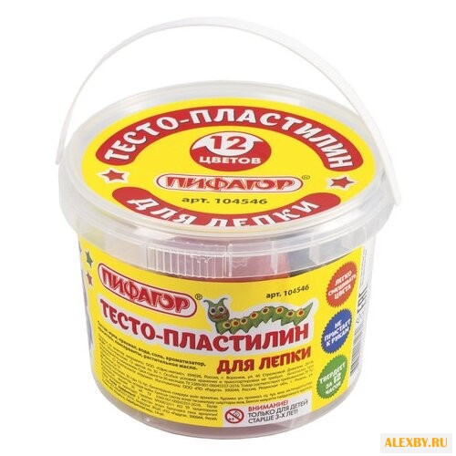 Масса для лепки Пифагор 12