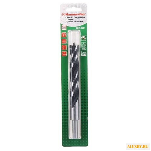 Hammer 202-269 DR WD DBL FLUTE