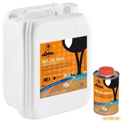 Лак Loba WS 2K Duo глянцевый 5
