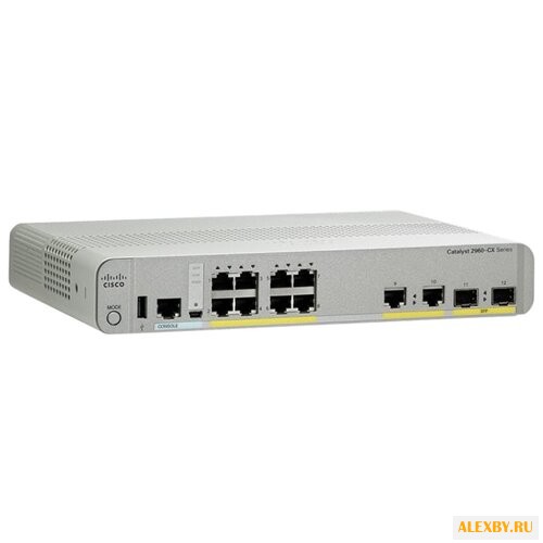 Коммутатор Cisco WS-C2960CX-8TC-L