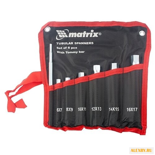 Набор гаечных ключей Matrix 13719