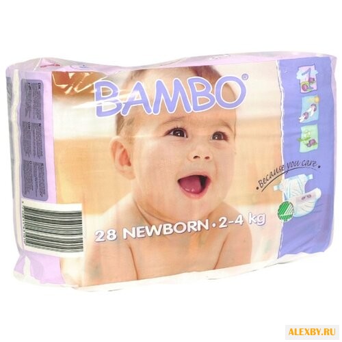 BAMBO подгузники Newborn 2-4 кг