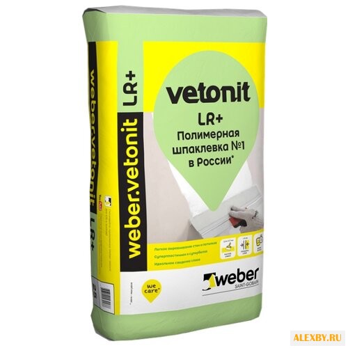 Шпатлевка Weber LR+