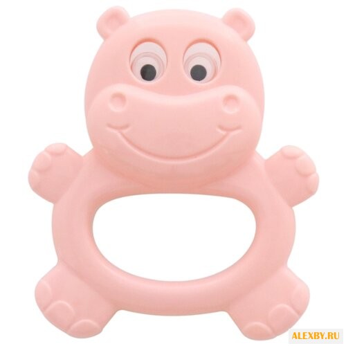 Погремушка Полесье Бегемотик