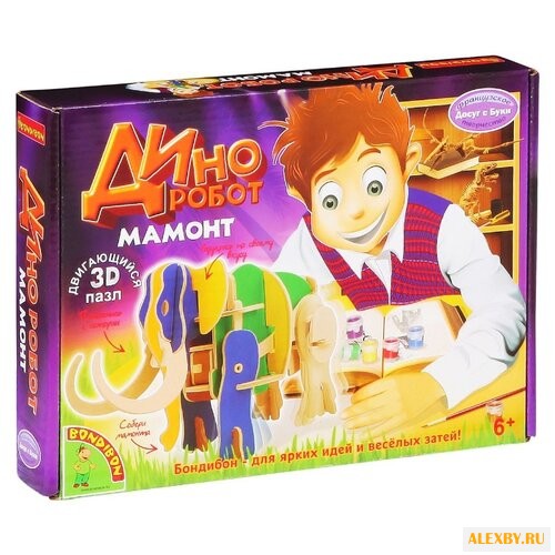 Пазл BONDIBON 3D Мамонт ВВ1206