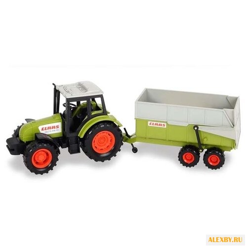 Трактор Dickie Toys с прицепом