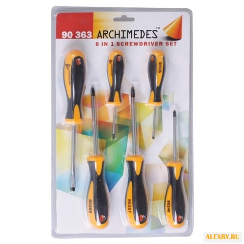 Набор отверток Archimedes 90363