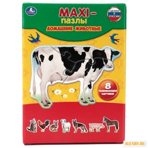 Набор пазлов Умка Maxi Домашние