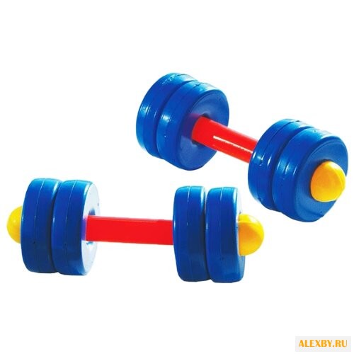 Детские игрушечные гантели