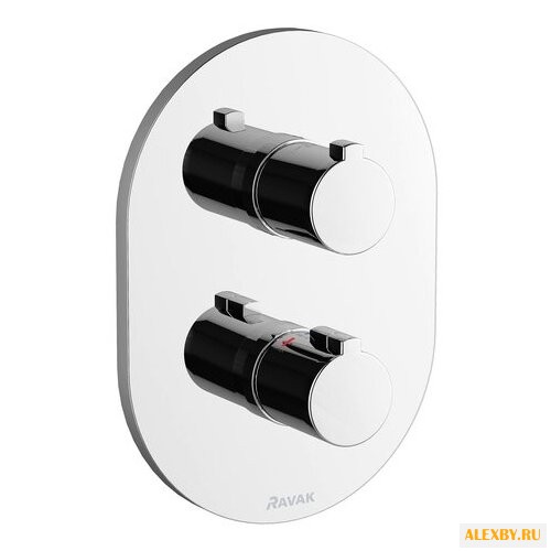 Термостатический двухрычажный