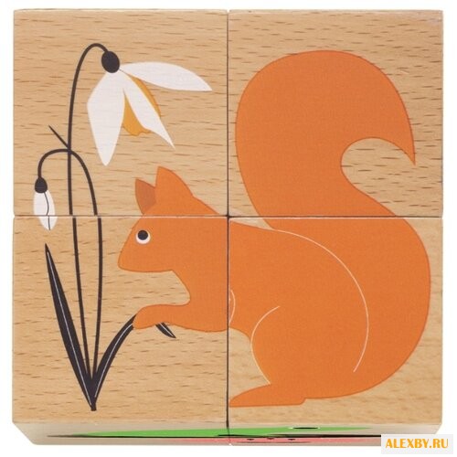 Кубики-пазлы DJECO Природа