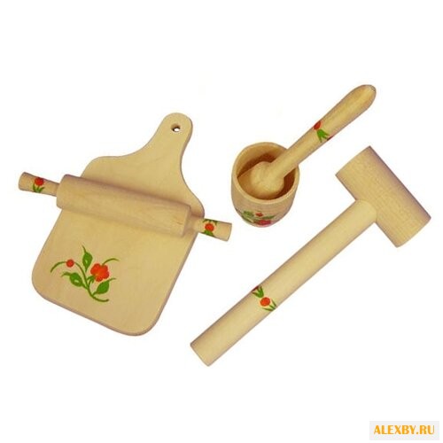 Набор посуды RNToys Расписной