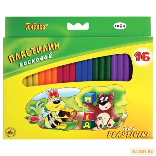 Пластилин Гамма Пчелка восковой
