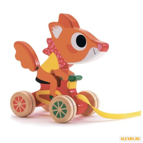 Каталка-игрушка DJECO Лисенок