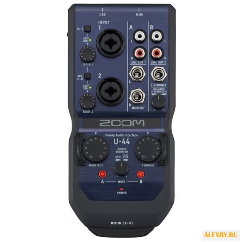 Внешняя звуковая карта Zoom U-44
