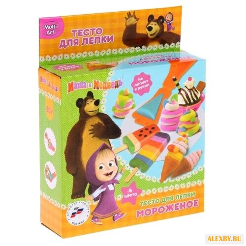 Масса для лепки Multiart Маша и
