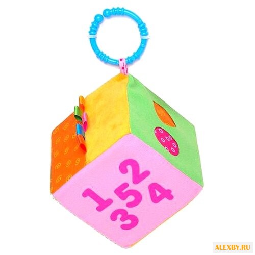 Подвесная игрушка Мякиши Кубик