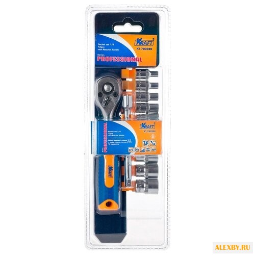 Набор торцевых головок KRAFT KT