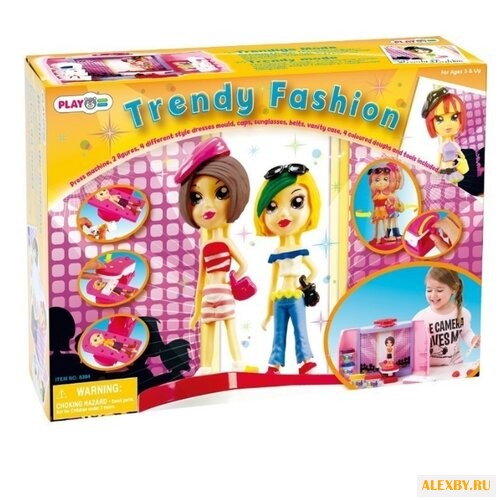 Масса для лепки PlayGo Модница