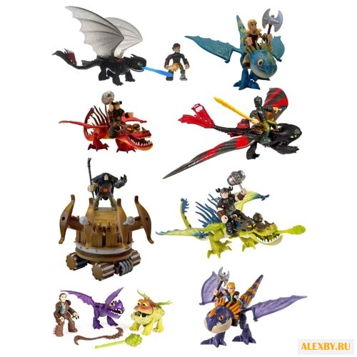 Фигурки Spin Master Dragons