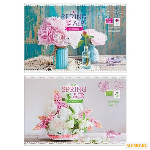 Альбом для рисования на скрепке