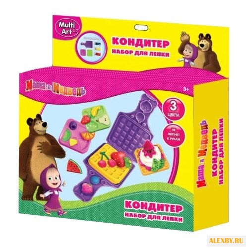 Масса для лепки Multiart Маша и