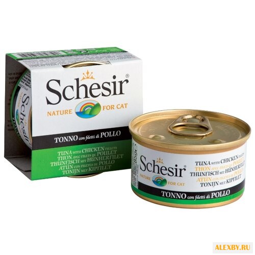 Корм для кошек Schesir Кусочки