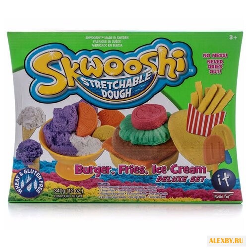 Масса для лепки Skwooshi Бургер