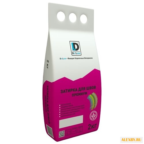 Затирка De Luxe Премиум 2 кг