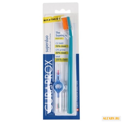 Набор щетка + ершик Curaprox