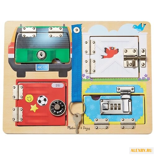 Бизиборд Melissa & Doug Первые