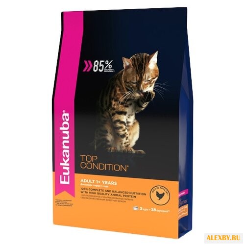 Корм для кошек Eukanuba Adult