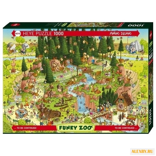 Пазл Heye Funky Zoo Лесной