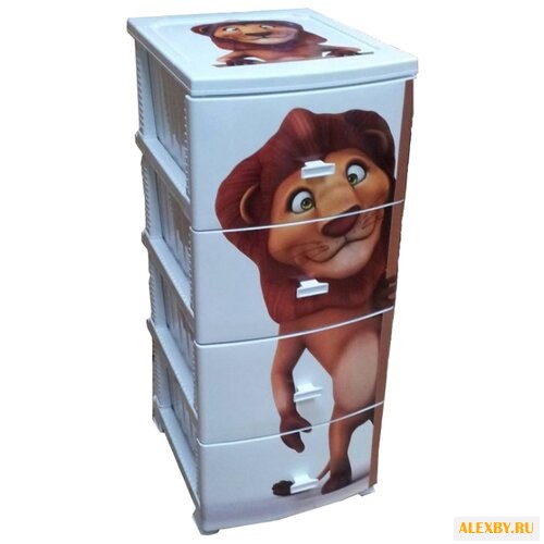 Бельевой комод РОССПЛАСТ 4